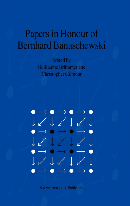Papers in Honour of Bernhard Banaschewski