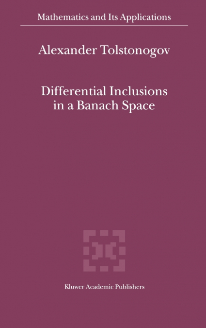 Differential Inclusions in a Banach Space