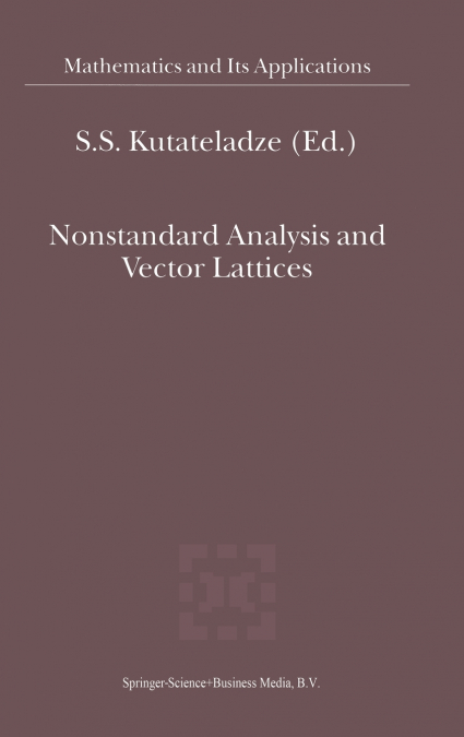 Nonstandard Analysis and Vector Lattices