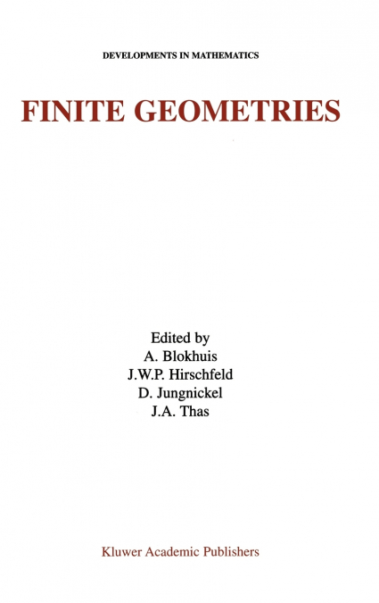 Finite Geometries