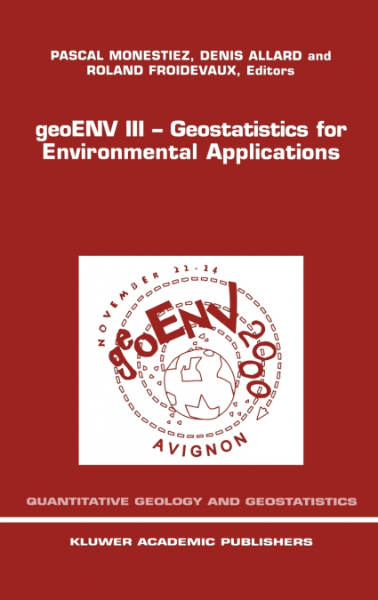 geoENV III - Geostatistics for Environmental Applications