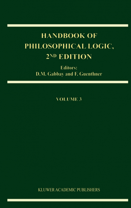 Handbook of Philosophical Logic