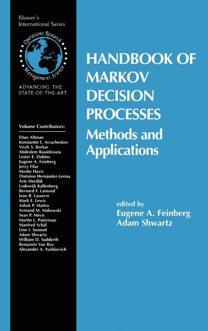 Handbook of Markov Decision Processes