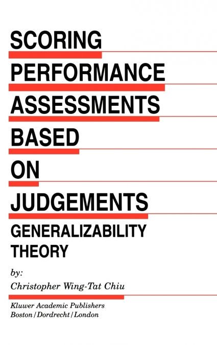 Scoring Performance Assessments Based on Judgements