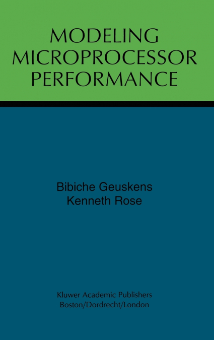 Modeling Microprocessor Performance