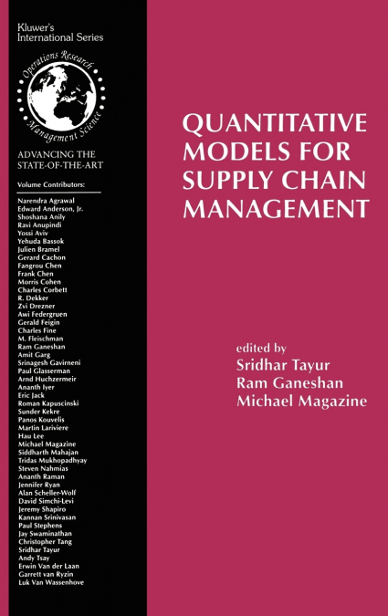 Quantitative Models for Supply Chain Management