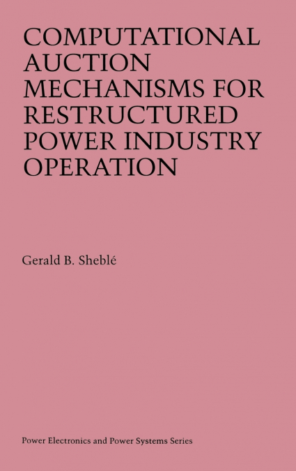 Computational Auction Mechanisms for Restructured Power Industry Operation