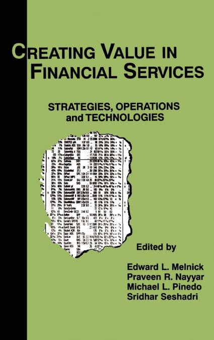 Creating Value in Financial Services
