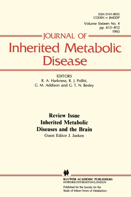 Inherited Metabolic Diseases and the Brain