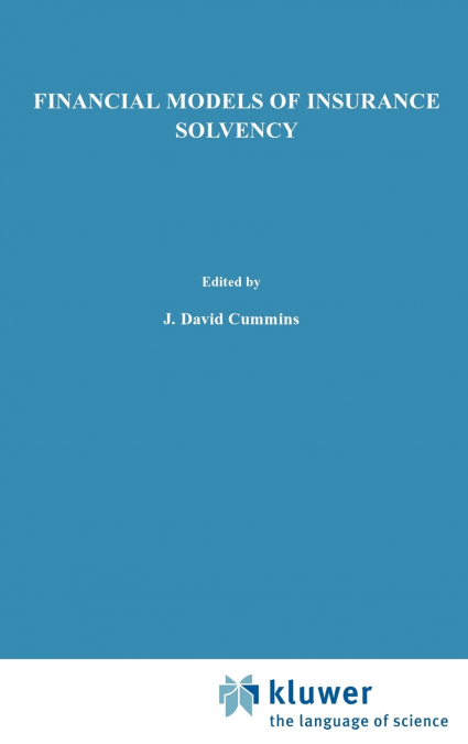 Financial Models of Insurance Solvency