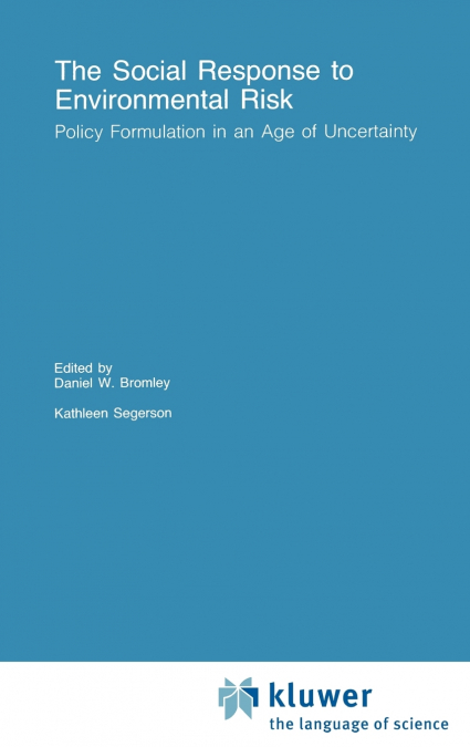 The Social Response to Environmental Risk