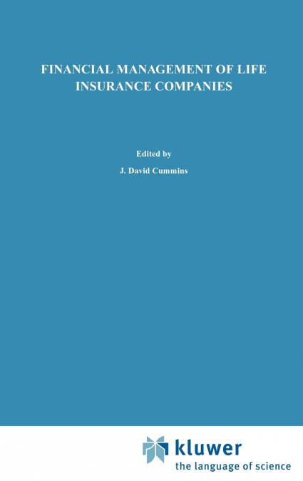 Financial Management of Life Insurance Companies