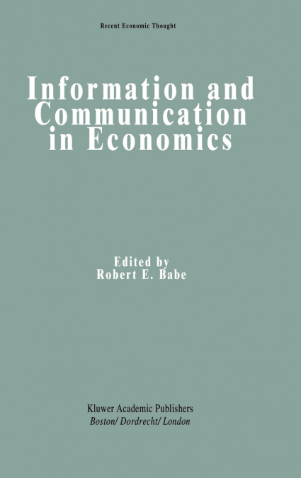 Information and Communication in Economics