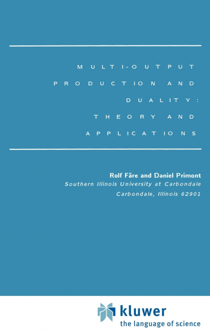Multi-Output Production and Duality