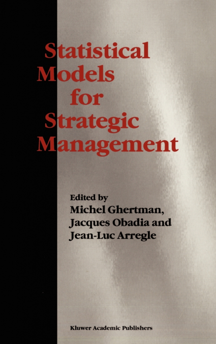 Statistical Models for Strategic Management