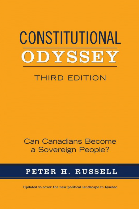 CONSTITUTIONAL ODYSSEY, Third Edition