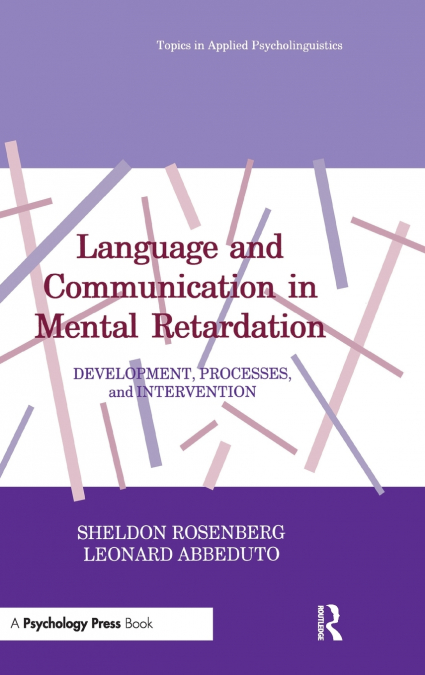 Language and Communication in Mental Retardation