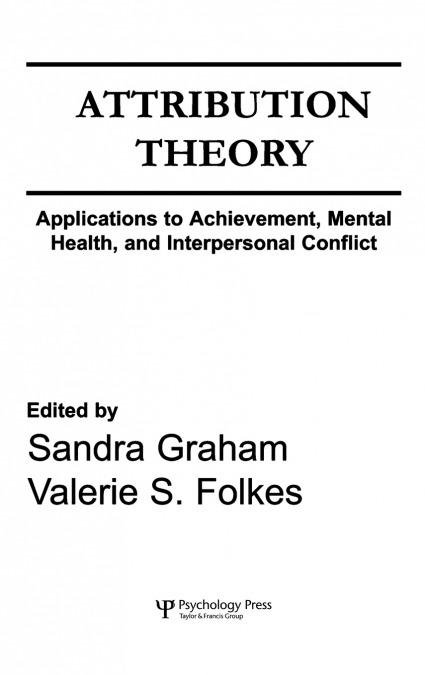 Attribution Theory