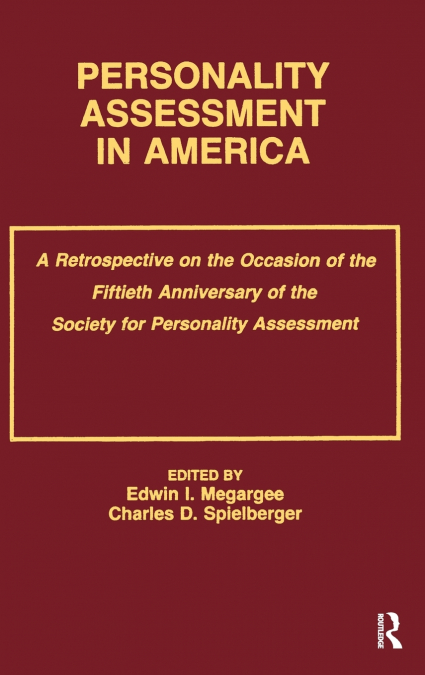 Personality Assessment in America
