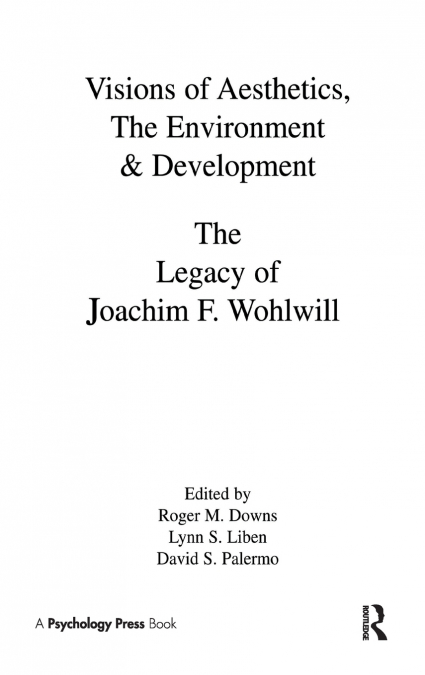 Visions of Aesthetics, the Environment & Development