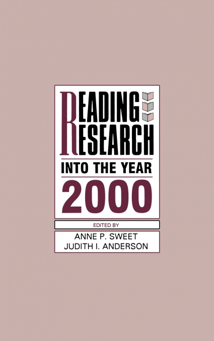 Reading Research Into the Year 2000