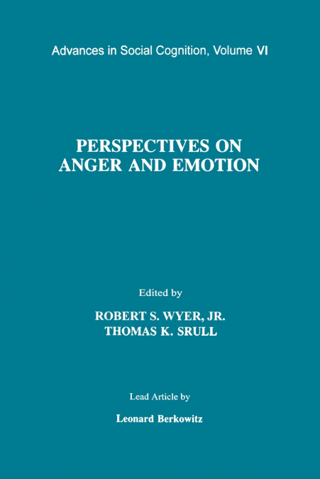 Perspectives on Anger and Emotion