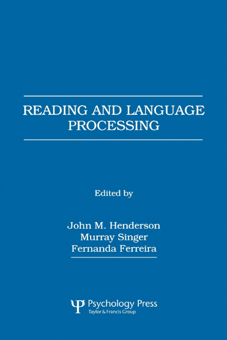 Reading and Language Processing