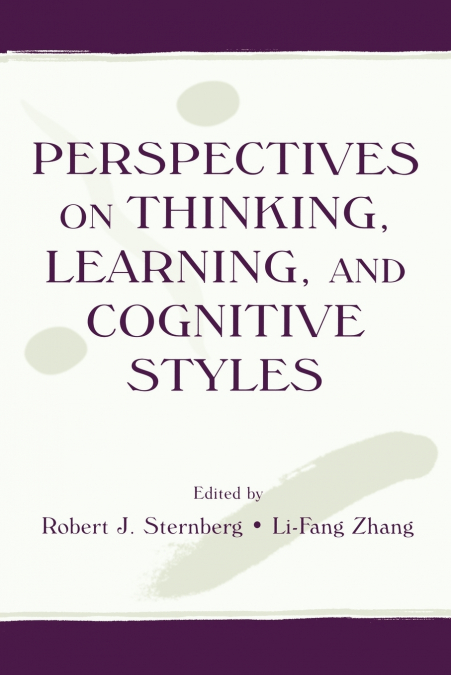 Perspectives on Thinking, Learning, and Cognitive Styles