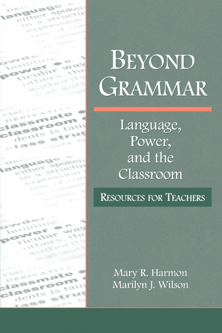 Beyond Grammar
