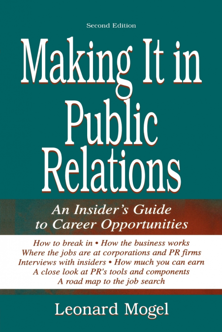Making It in Public Relations