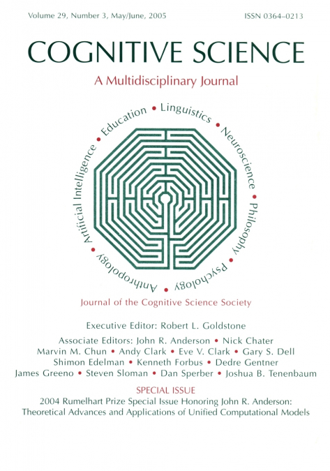 2004 Rumelhart Prize Special Issue Honoring John R. Anderson