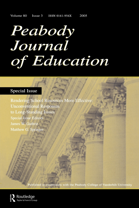 Rendering School Resources More Effective