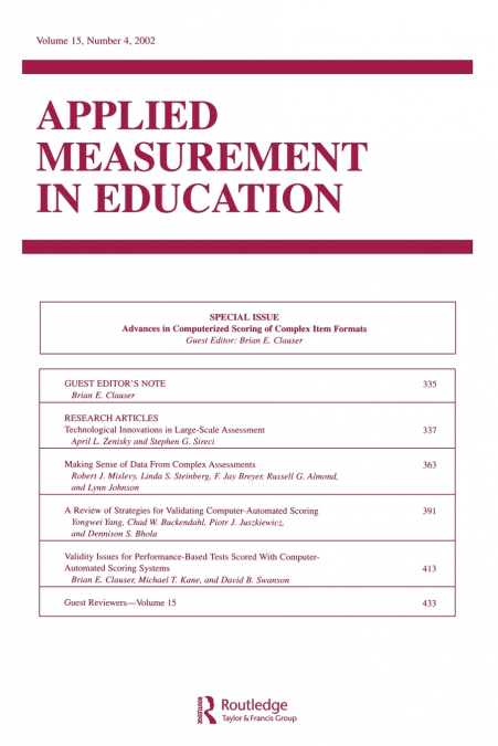 Advances in Computerized Scoring of Complex Item Formats