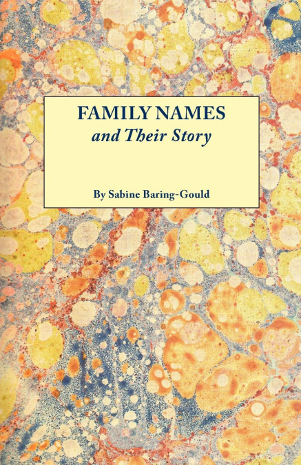 Family Names & Their Story