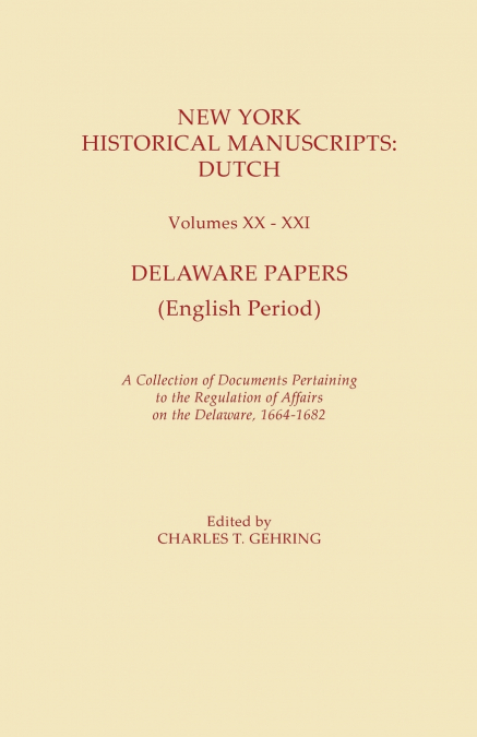New York Historical Manuscripts