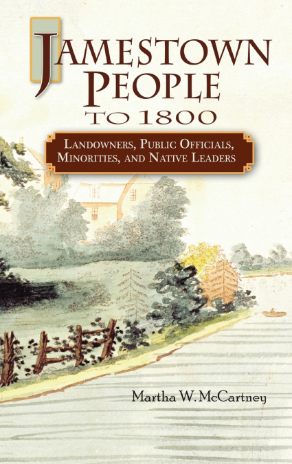 Jamestown People to 1800