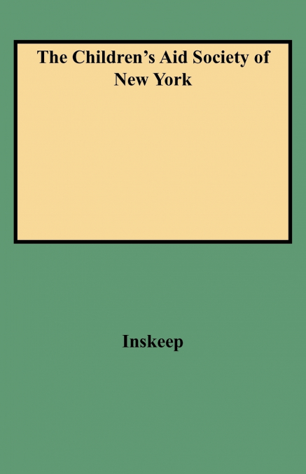 Children’s Aid Society of New York