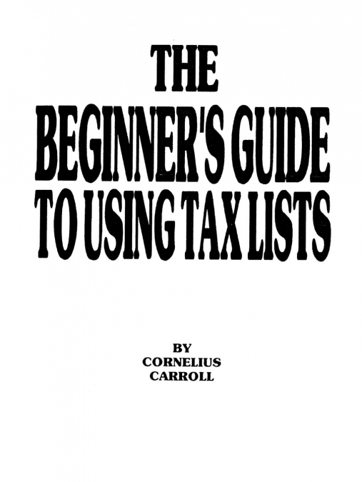 Beginners Guide to Lists