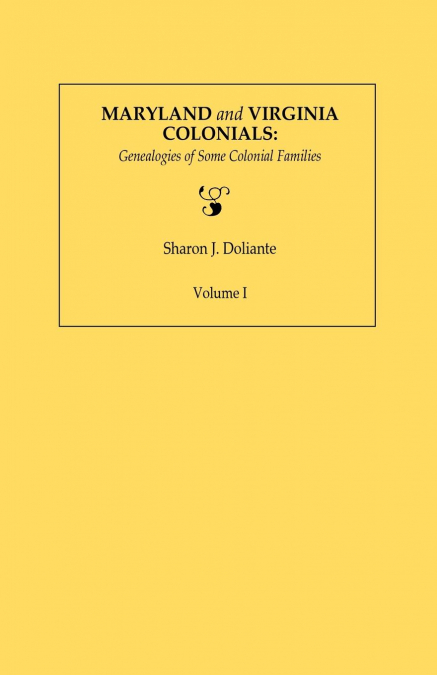Maryland and Virginia Colonials