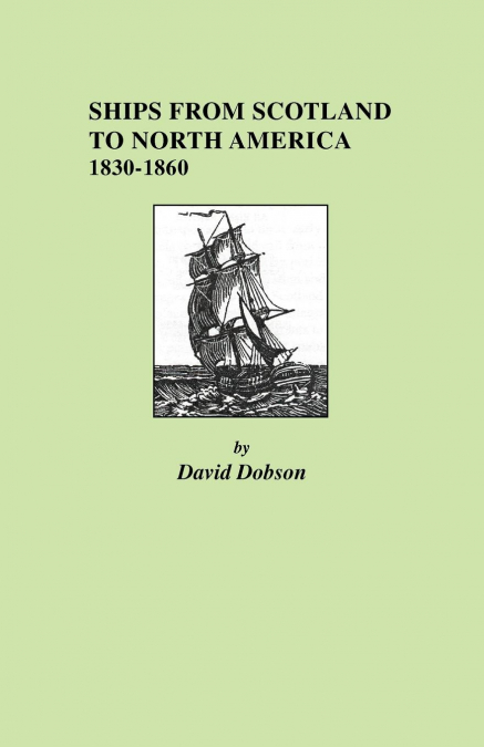 Ships from Scotland to North America