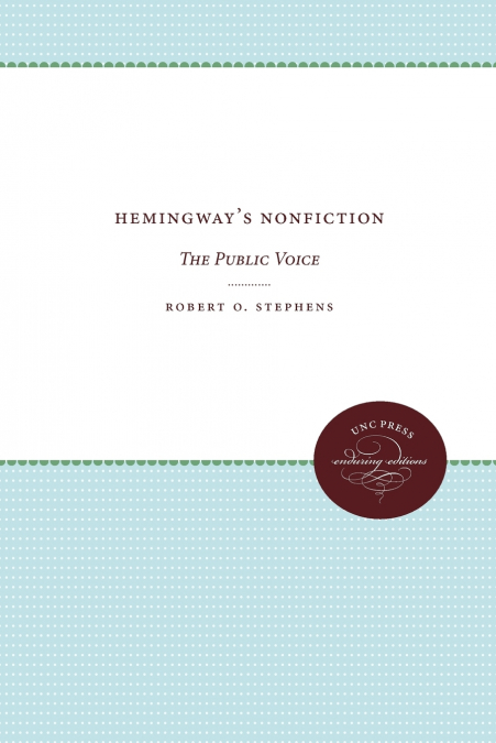 Hemingway’s Nonfiction