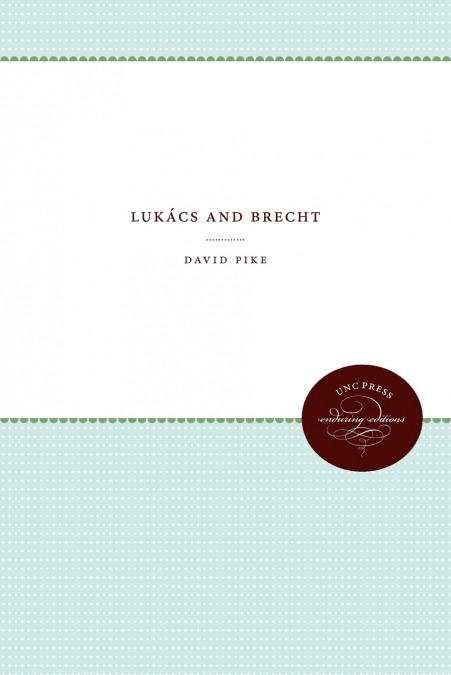 Lukács and Brecht
