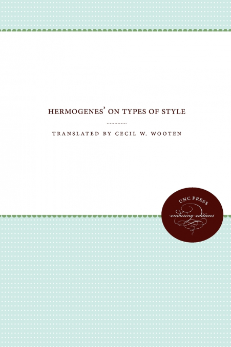 Hermogenes’ On Types of Style