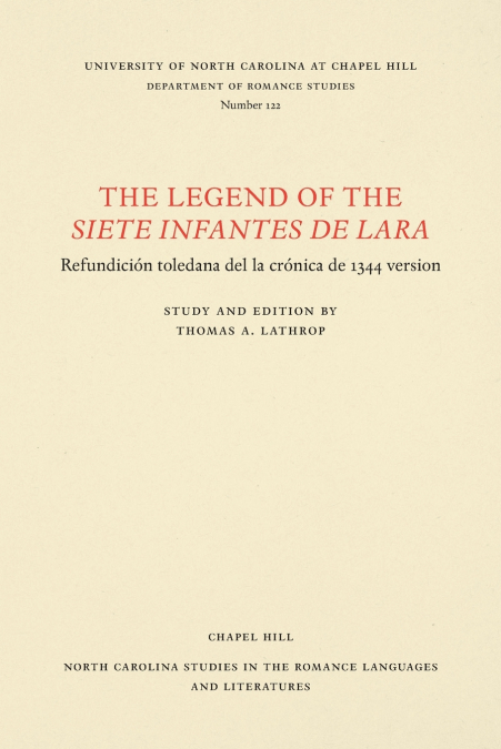 The Legend of the Siete infantes de Lara
