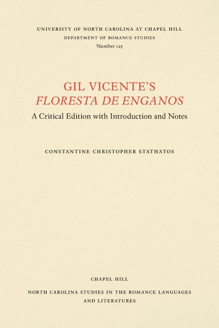 Gil Vicente’s Floresta de enganos