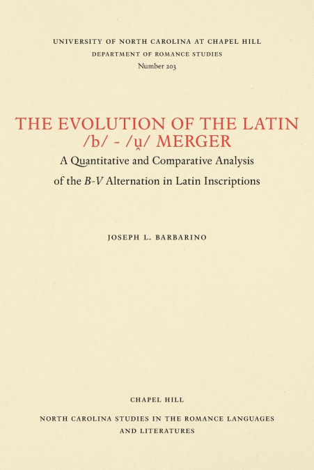 The Evolution of the Latin /b/-/ṷ/ Merger