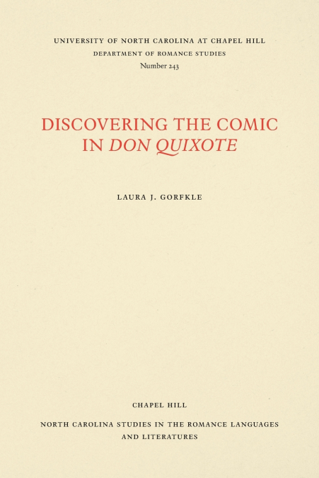 Discovering the Comic in Don Quixote