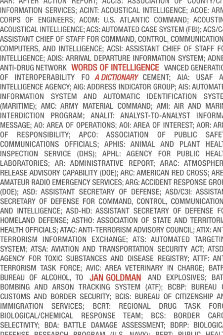 Words of Intelligence