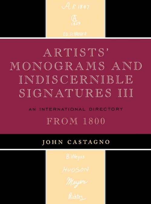 Artists’ Monograms and Indiscernible Signatures III