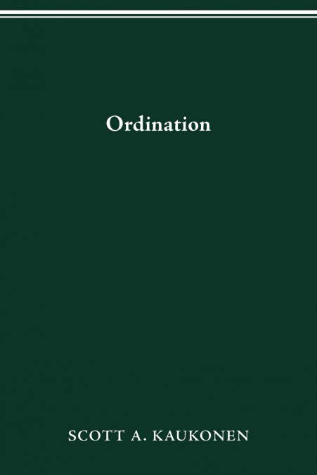 ORDINATION